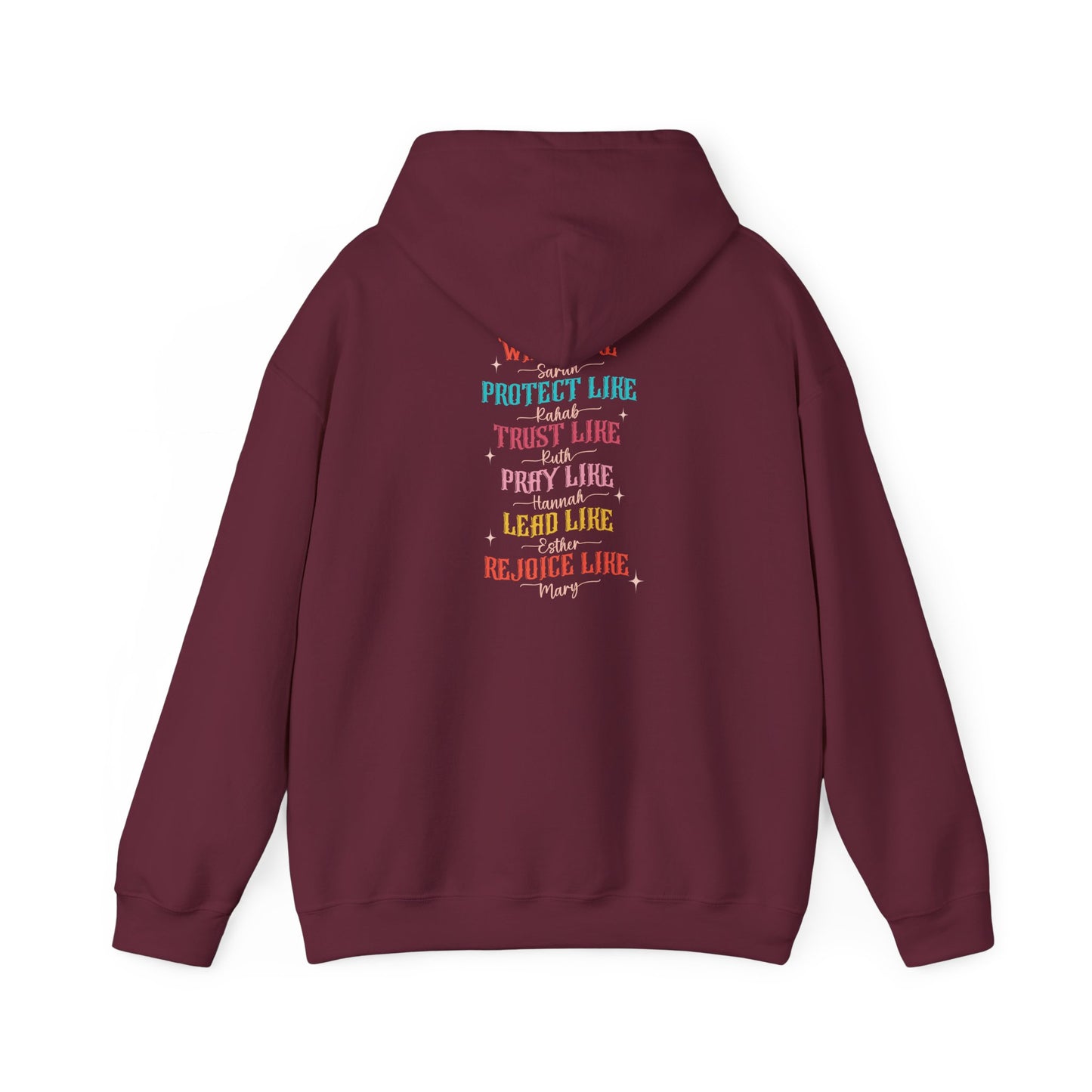 Faith Hoodie – Christian Inspirational Women of the Bible Trendy Pullover