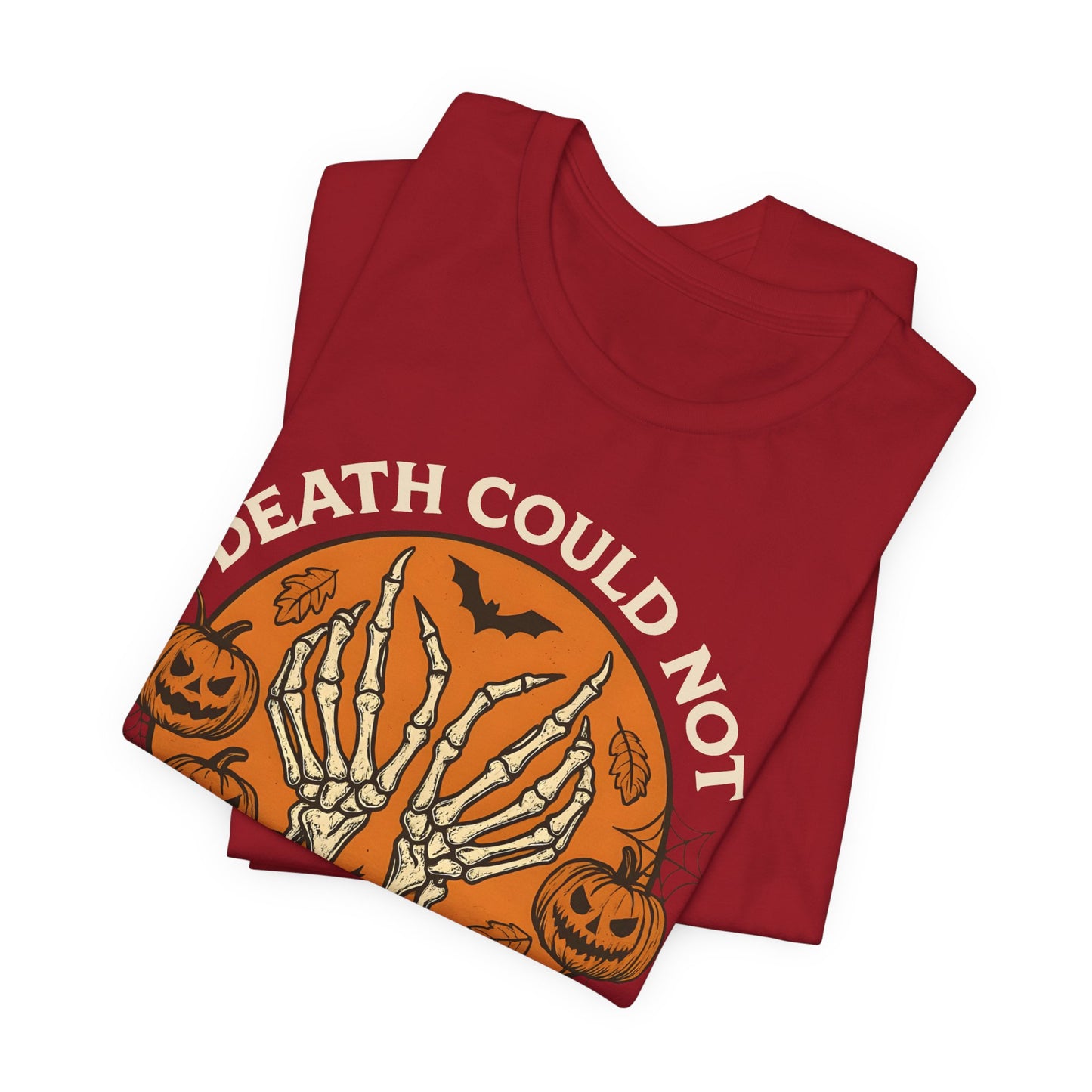 Death Could Not Hold Him Shirt – Christian Skeleton Hands Halloween Tee