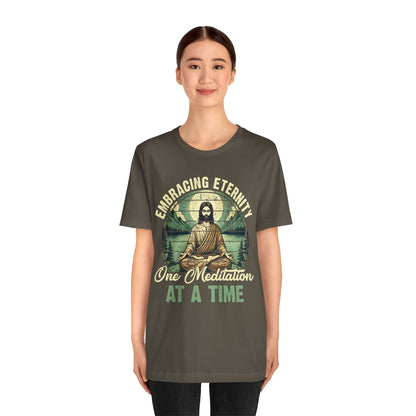 Embracing Eternity Shirt – Christian Yoga Jesus God Faith & Mindfulness Tee