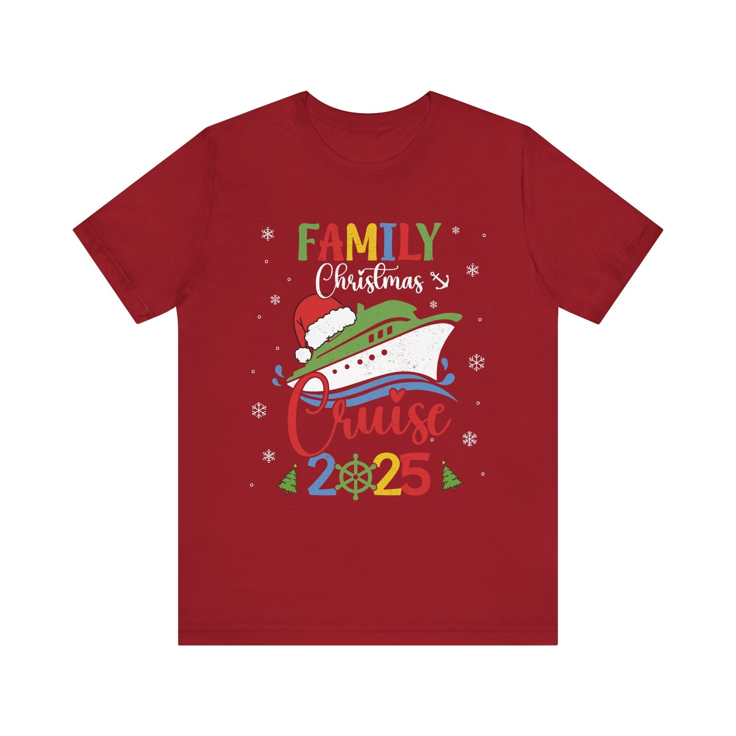 Family Christmas Cruise 2025 Shirt – Matching Cruisemas Family Vacation Tee, Holiday Boat Trip Outfit