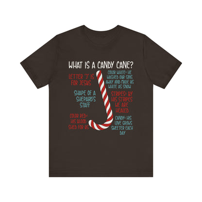 Candy Cane Christmas Christian Shirt – Believe Faith God Holiday Tee