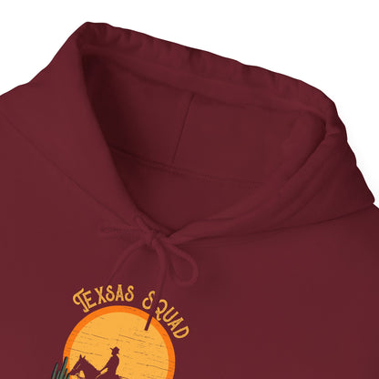 Texas Squad Cowboy Hoodie – Riding Horse Howdy Western Rodeo Pullover