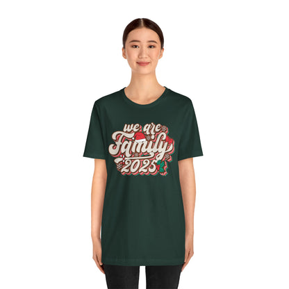 We Are Family Christmas Shirt – Retro Groovy 80s Matching Holiday Tee