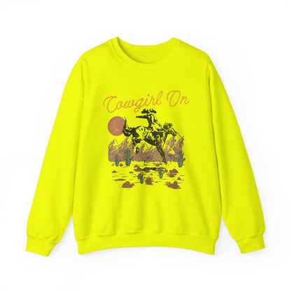 Cowgirl Howdy Sweatshirt – Southern Western Country Rodeo Vintage Pullover