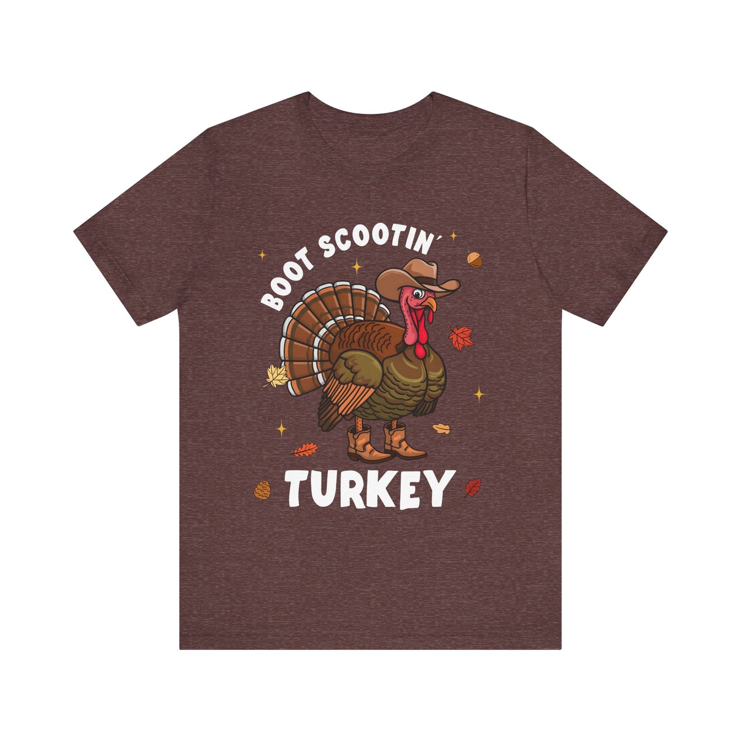 Thanksgiving Cowboy Turkey Shirt – Boot Scootin’ Western Rodeo Tee