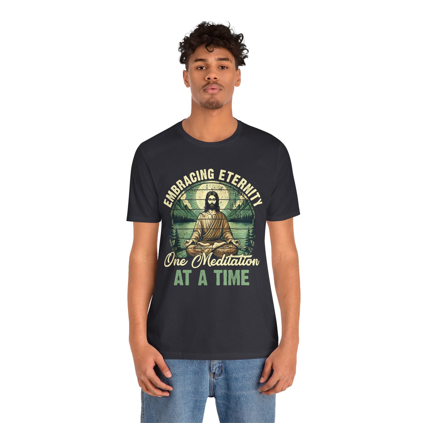 Embracing Eternity Shirt – Christian Yoga Jesus God Faith & Mindfulness Tee