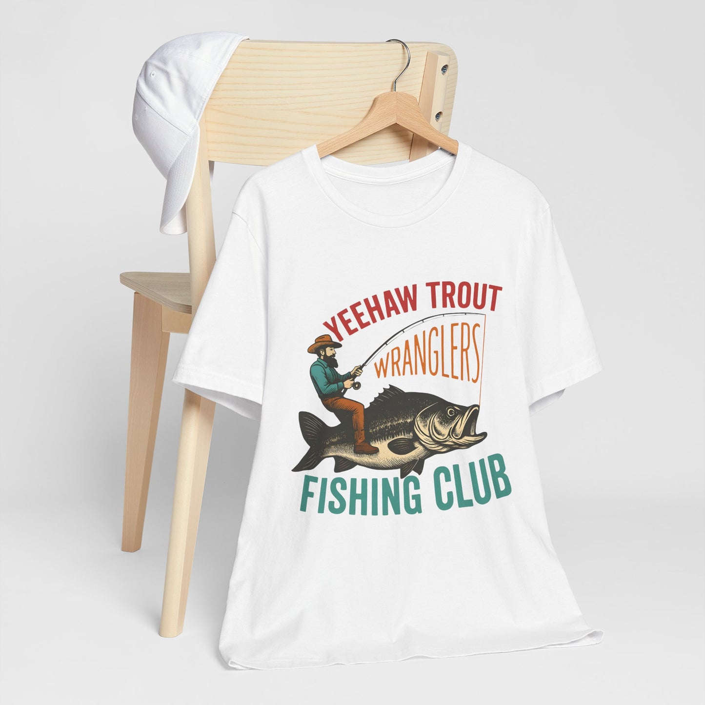 Yeehaw Trout Wranglers Shirt – Funny Cowboy Fishing Club Western Tee