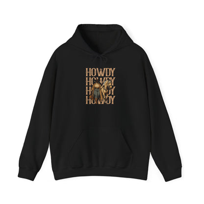 Howdy Black Cowgirl Hoodie – Country Western Rodeo Melanin Texas Pullover