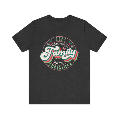 Retro Family Christmas 2025 Shirt – Vintage Matching Holiday Memories Tee