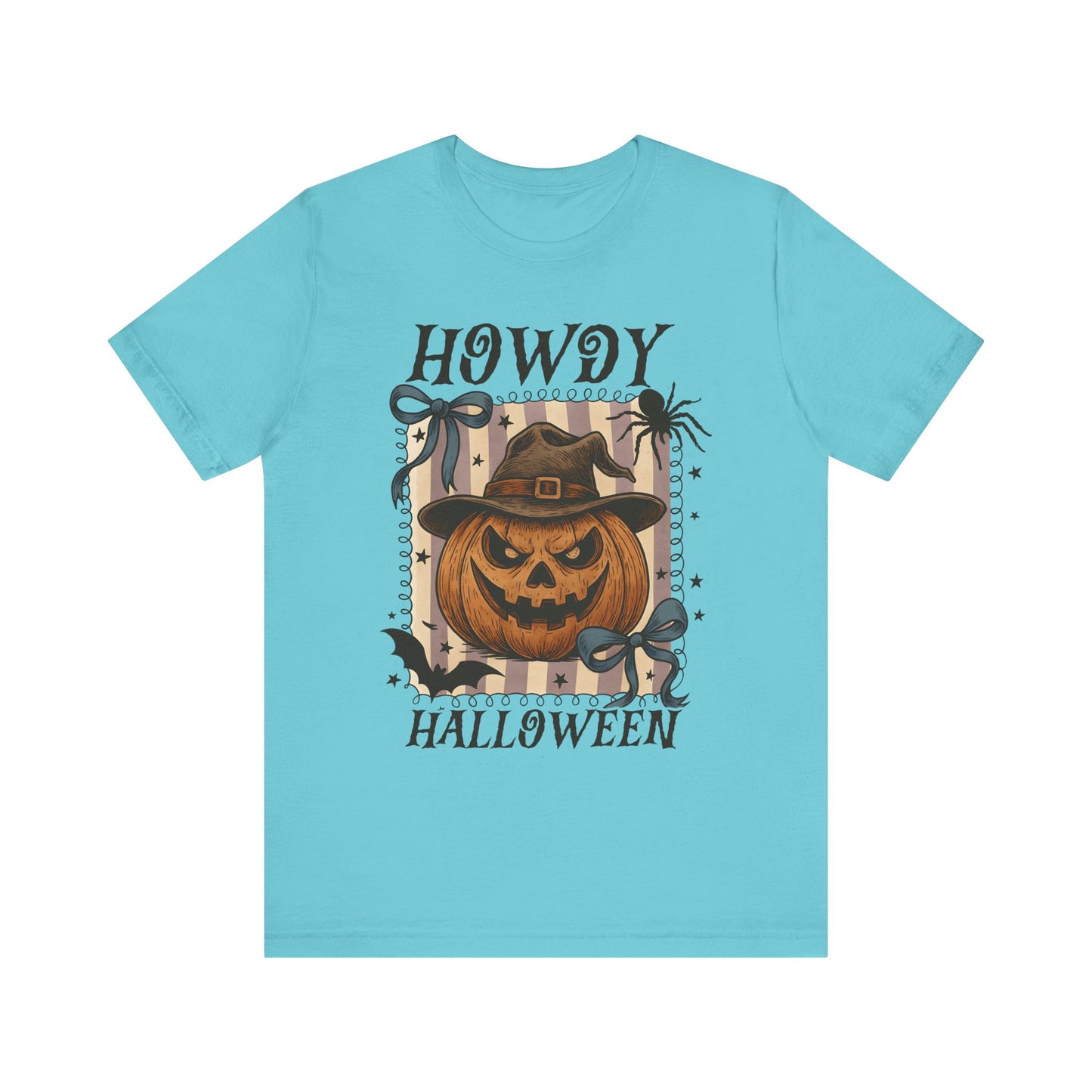 Howdy Halloween Shirt – Cute Coquette Pumpkin Western Fall Tee