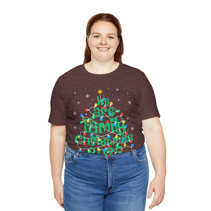 We Are Family Christmas 2025 Shirt – Matching Holiday Tree Lights Reunion Tee