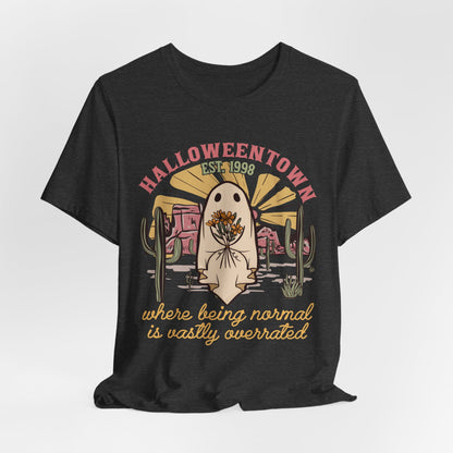Halloweentown Est. 1998 Shirt – Retro Western Ghost Pumpkin Rodeo Tee