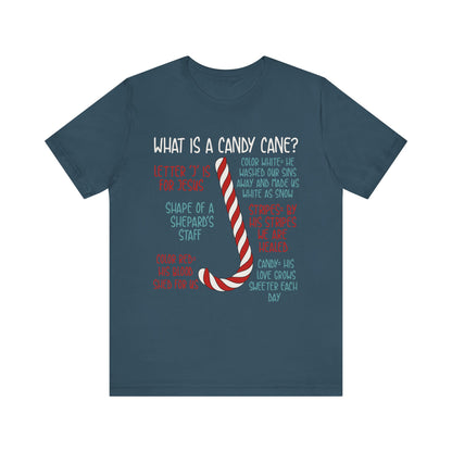 Candy Cane Christmas Christian Shirt – Believe Faith God Holiday Tee