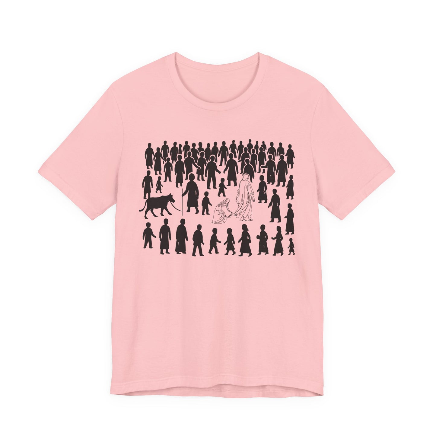 Jesus Pulling You from the Crowd Shirt – Christian Rescues Men Women Tee