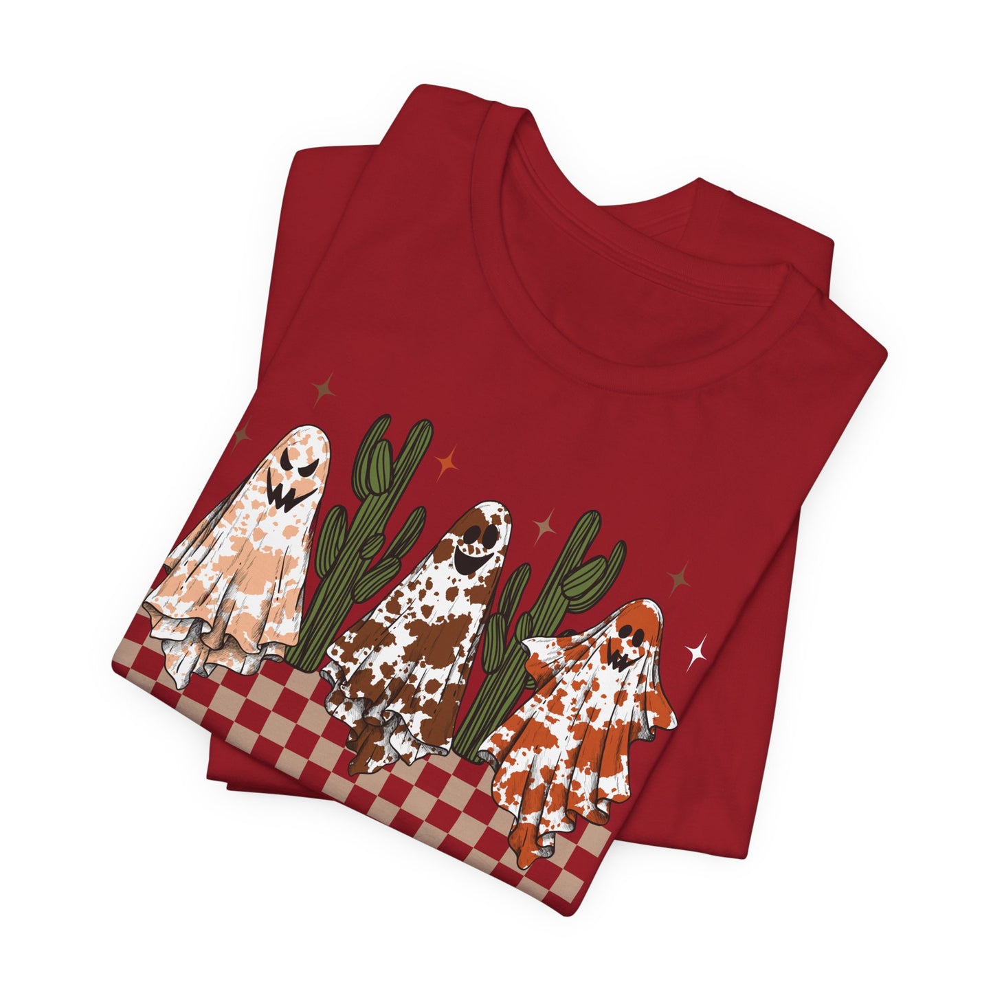 Howdy Fall Retro Ghost Shirt – Western Cowboy Cowgirl Halloween Tee