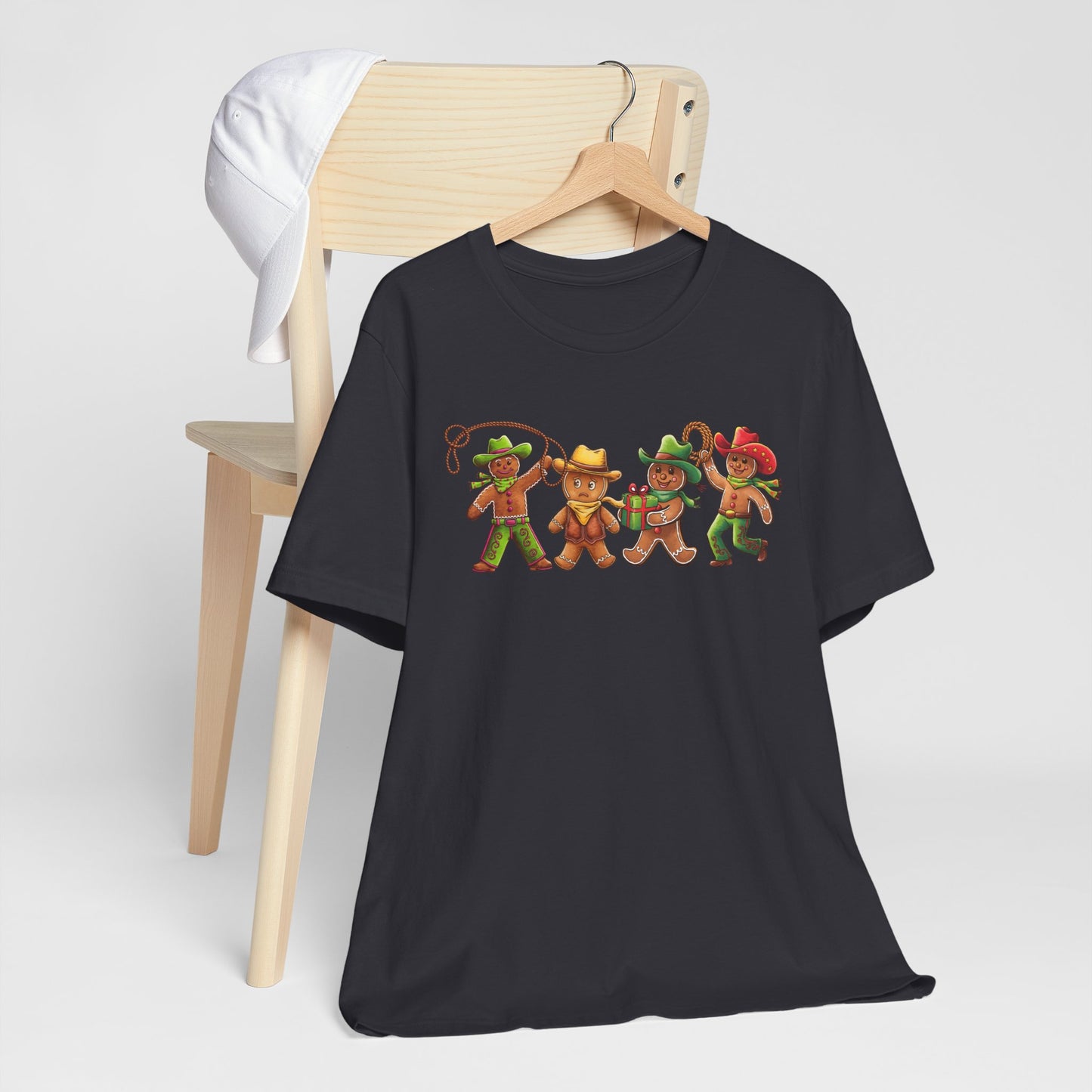 Gingerbread Cowboy Shirt – Funny Western Christmas Cookie Holiday Tee