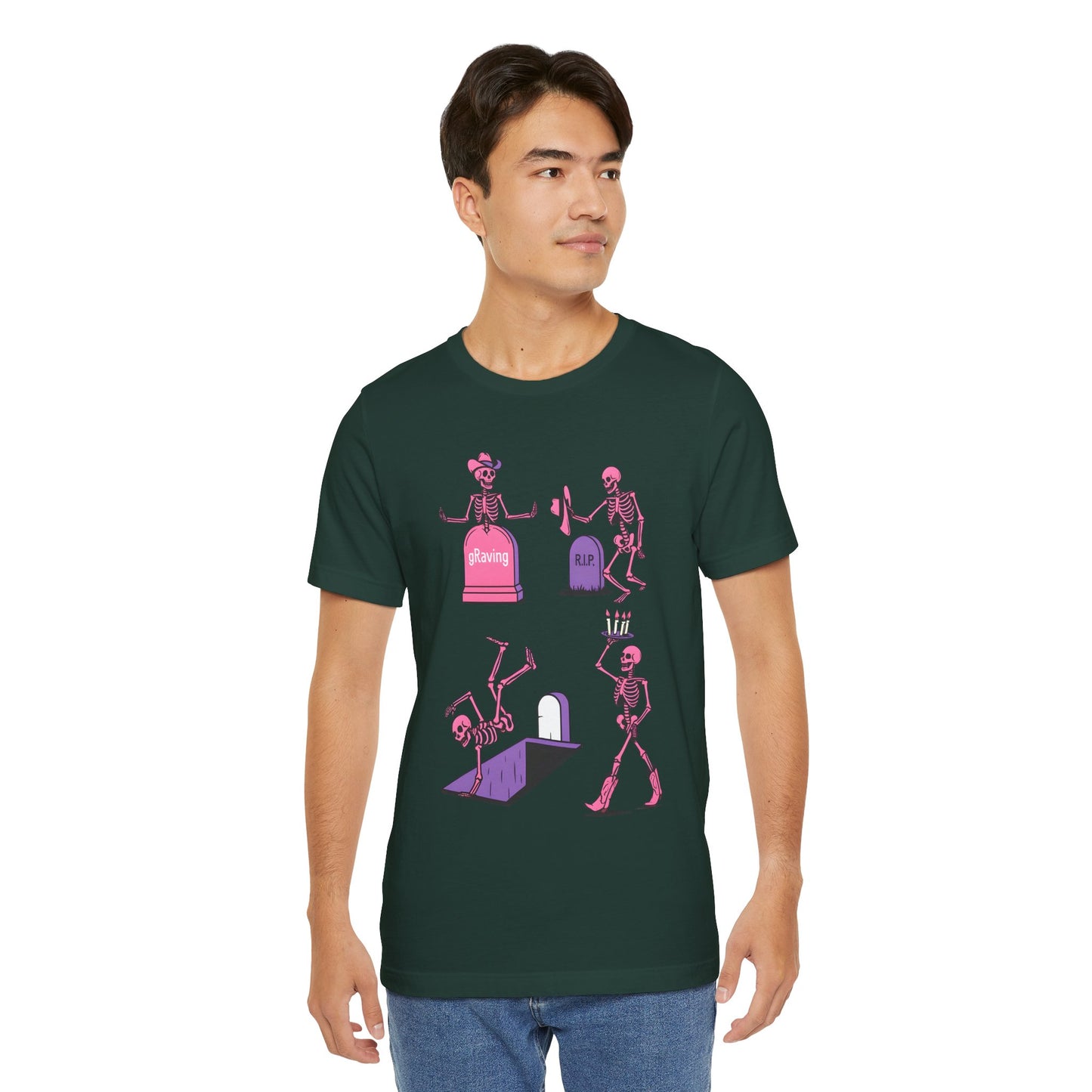 Graving Skeleton Cowgirl Shirt – Funny Western Halloween Rodeo Tee