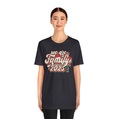 We Are Family Christmas Shirt – Retro Groovy 80s Matching Holiday Tee