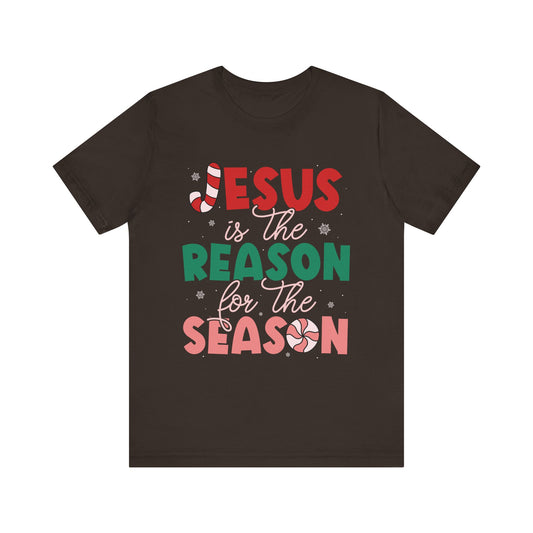 Retro Christmas Jesus Shirt – Christian “Reason for the Season” Faith Holiday Tee