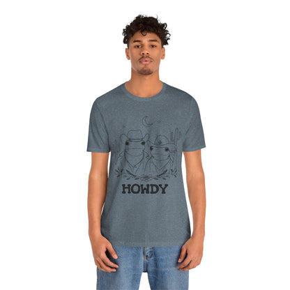 Howdy Frog Toad Couple Shirt – Cowboy Cowgirl Western Rodeo Cactus Tee