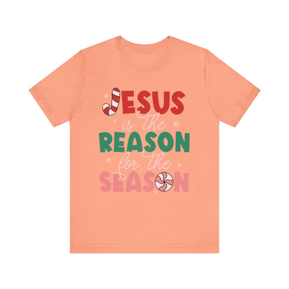 Retro Christmas Jesus Shirt – Christian “Reason for the Season” Faith Holiday Tee