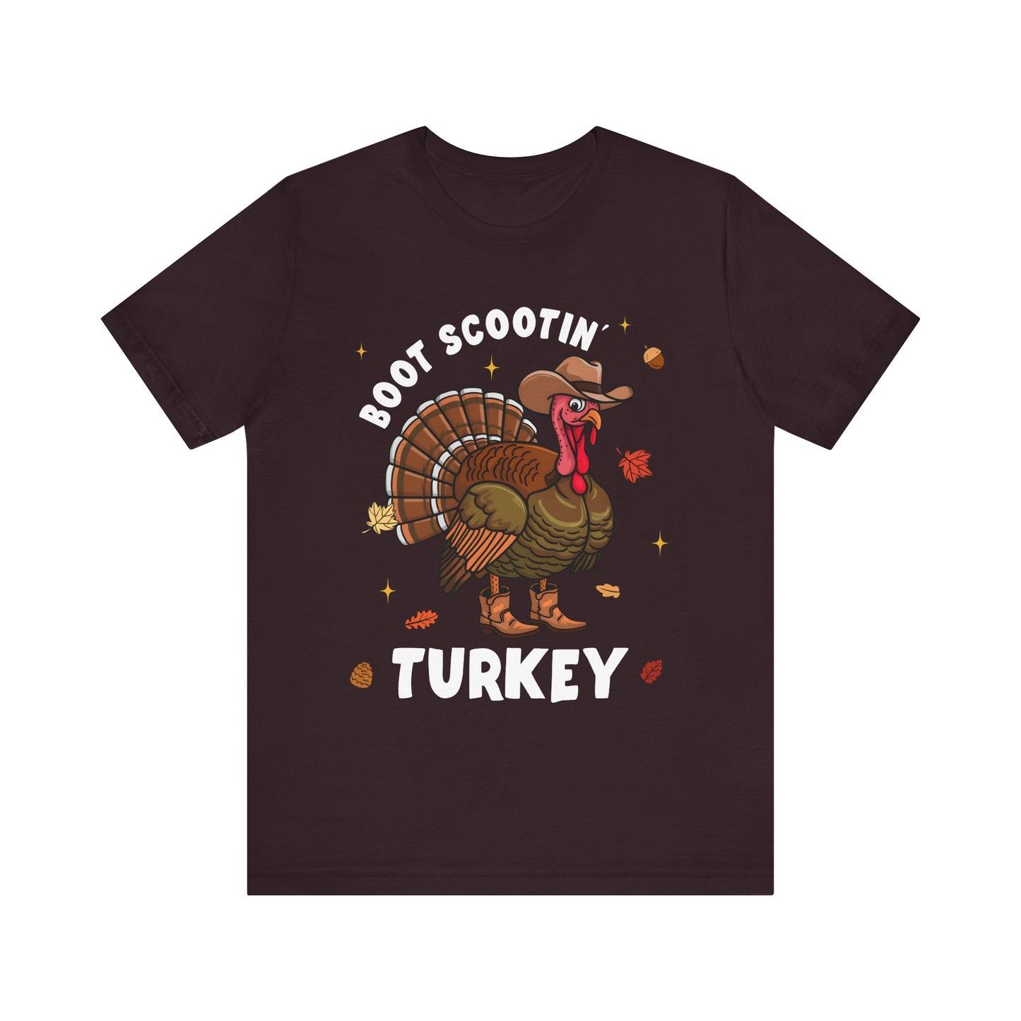 Thanksgiving Cowboy Turkey Shirt – Boot Scootin’ Western Rodeo Tee