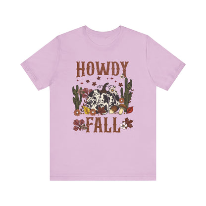 Retro Howdy Fall Shirt – Western Cowboy Pumpkin Country Thanksgiving Tee