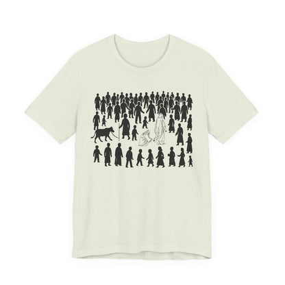 Jesus Pulling You from the Crowd Shirt – Christian Rescues Men Women Tee