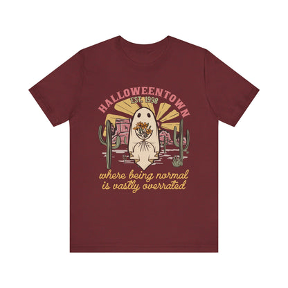 Halloweentown Est. 1998 Shirt – Retro Western Ghost Pumpkin Rodeo Tee