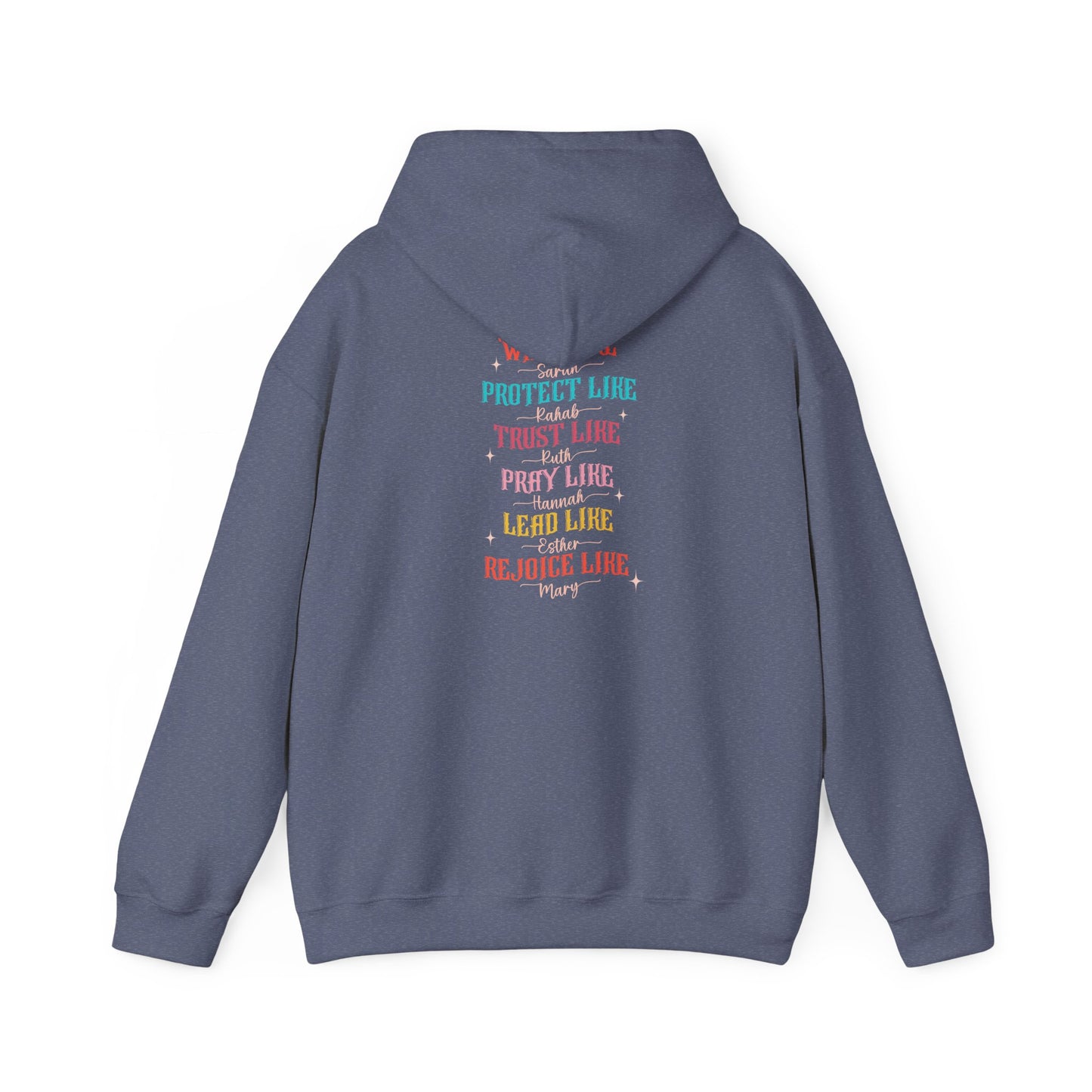 Faith Hoodie – Christian Inspirational Women of the Bible Trendy Pullover