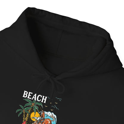 Beach Cowboy Hoodie – Tropical Palm Tree Western Rodeo Texas Pullover