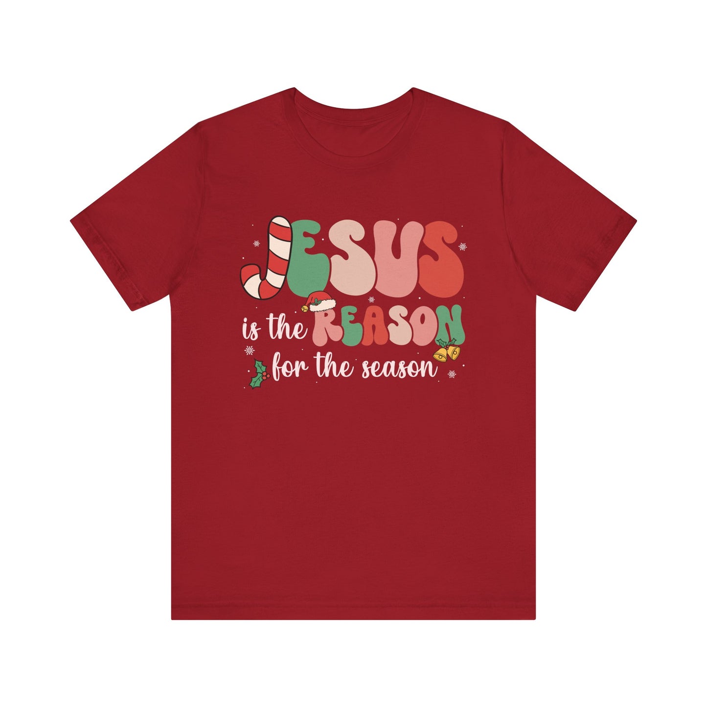 Retro Groovy Jesus Christmas Shirt – Vintage Christian Faith Holiday Tee