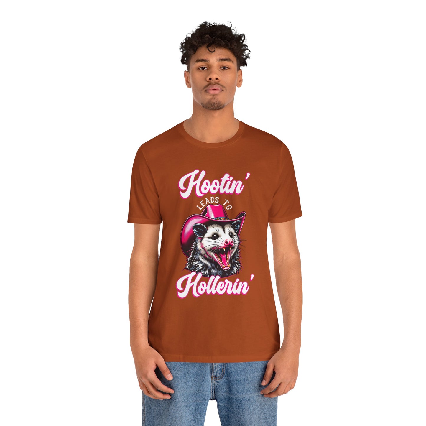 Opossum Hootin’ Hollerin’ 90s Vintage Retro Western T-Shirt