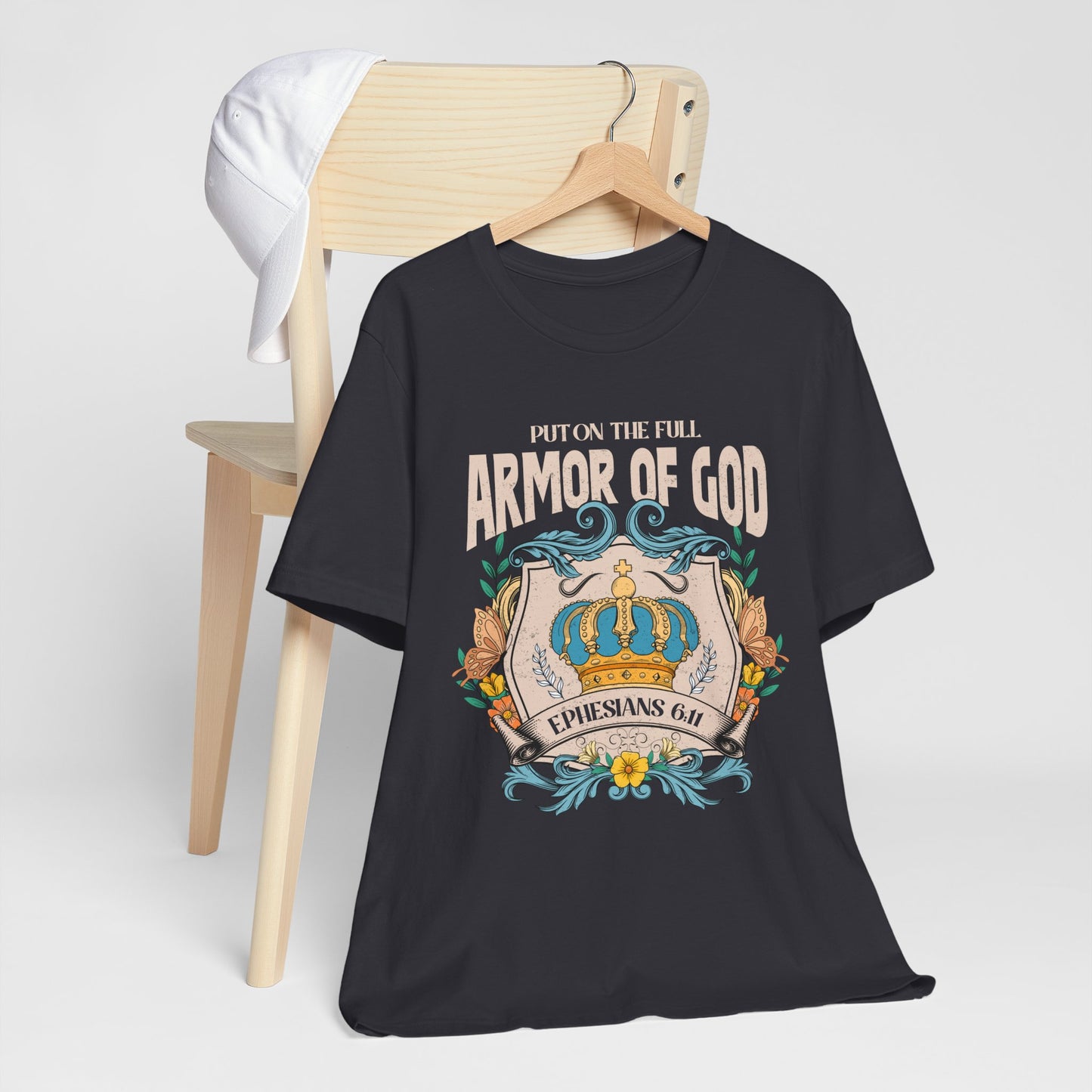 Armor of God Shirt – Christian Ephesians 6:11 Spiritual Warfare Faith Tee