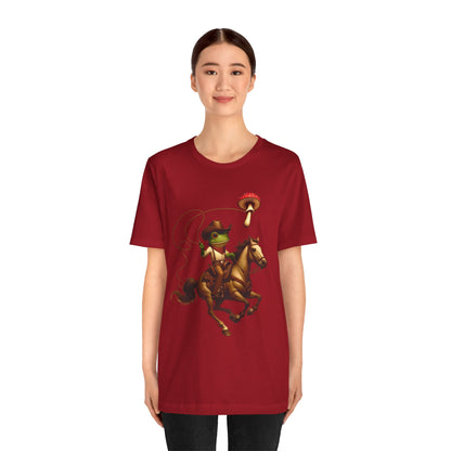Howdy Cowboy Frog Shirt – Funny Western Rodeo Frogcore Texas Tee