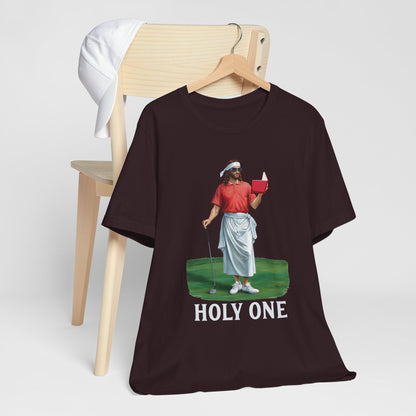 Jesus Golf Holy One Shirt – Funny Christian Faith & Sports Graphic Tee for Golfers