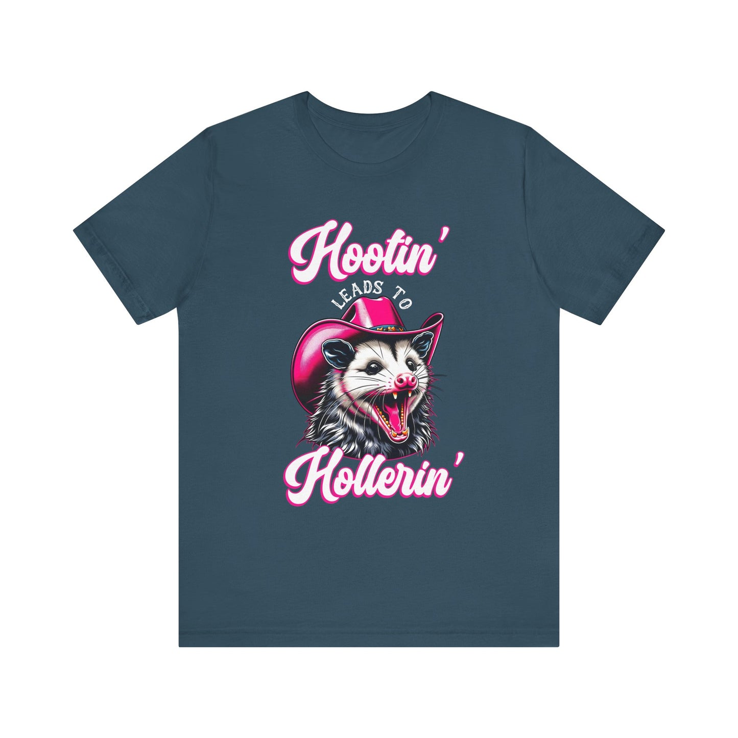 Opossum Hootin’ Hollerin’ 90s Vintage Retro Western T-Shirt