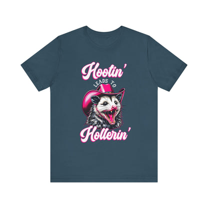 Opossum Hootin’ Hollerin’ 90s Vintage Retro Western T-Shirt