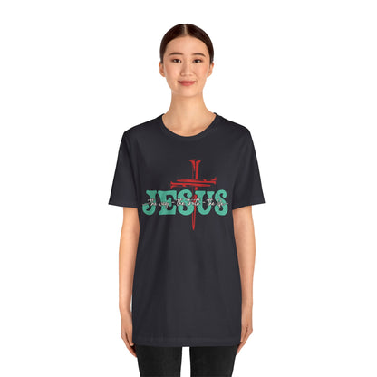 The Way The Truth The Life Shirt – Christian John 14:6 Cross Nails Scripture Tee
