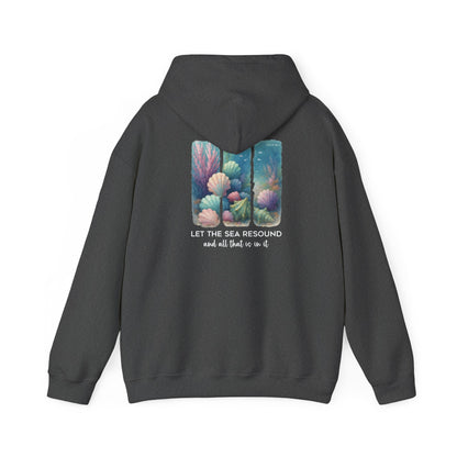 Let the Sea Resound Hoodie – Christian Ocean Bible Verse Summer Pullover