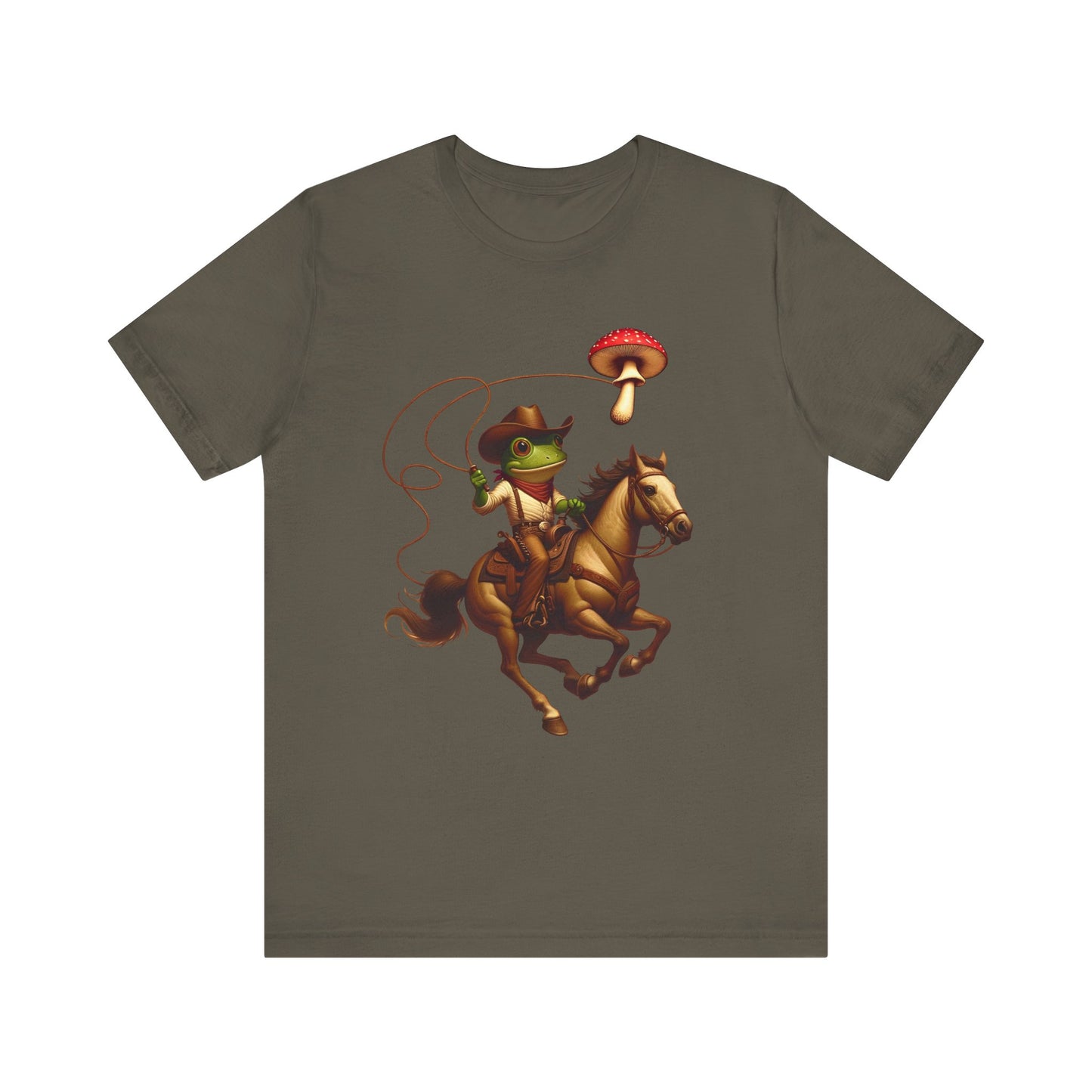 Howdy Cowboy Frog Shirt – Funny Western Rodeo Frogcore Texas Tee