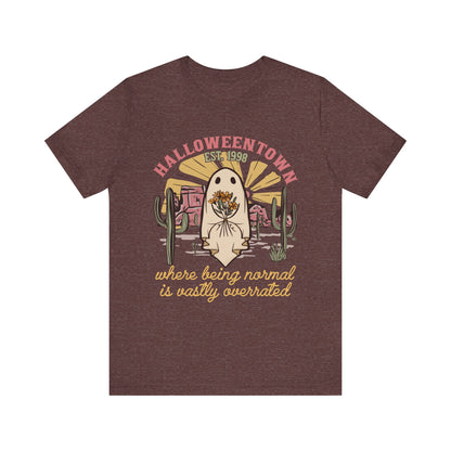 Halloweentown Est. 1998 Shirt – Retro Western Ghost Pumpkin Rodeo Tee