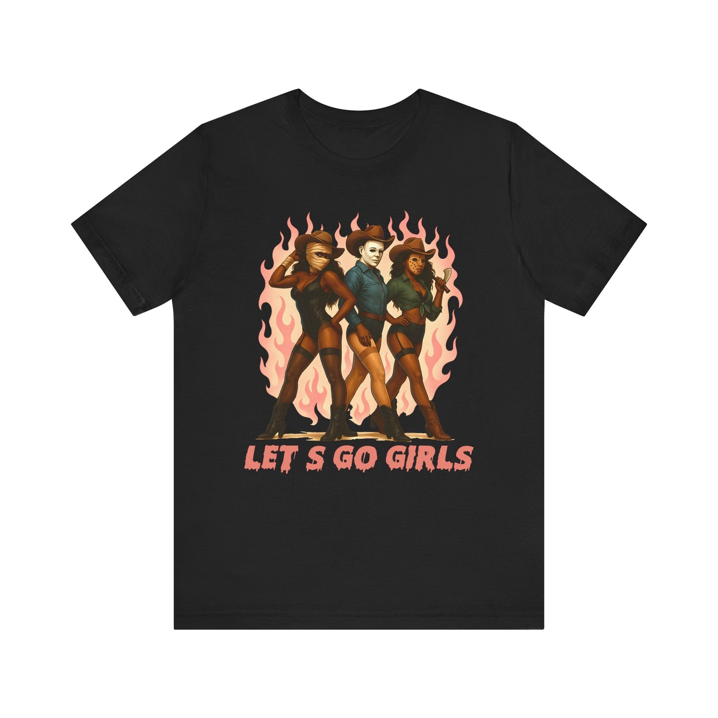 Let’s Go Girls Shirt – Rodeo Cowgirl Squad Western Halloween Party Tee