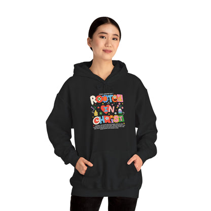 Christian Floral Hoodie - Grow in Grace