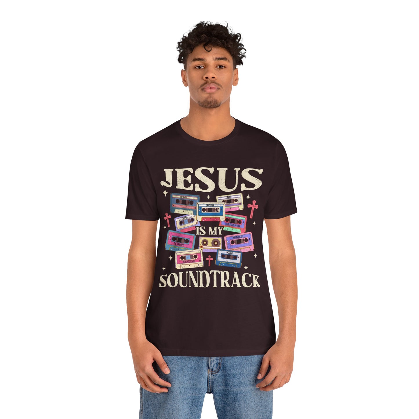 Jesus Is My Soundtrack Shirt – Christian Worship Music Faith Tee for Believers