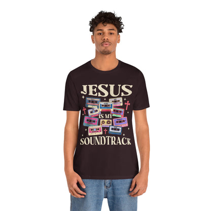 Jesus Is My Soundtrack Shirt – Christian Worship Music Faith Tee for Believers