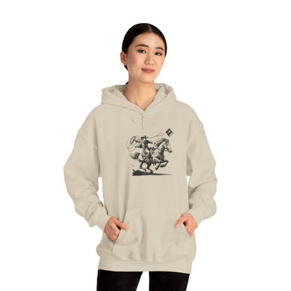 Retro Cowboy Riding Horse Hoodie – Christian Scripture Western Rodeo Pullover
