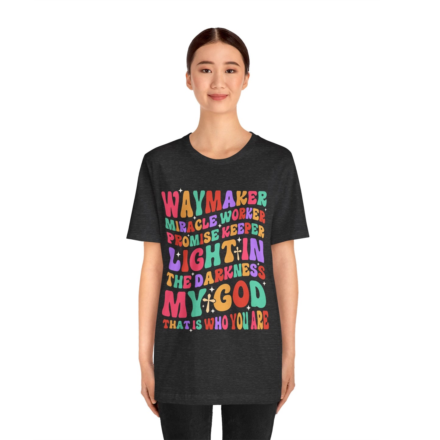 Waymaker Miracle Worker Shirt – Christian Worship My God Faith Tee