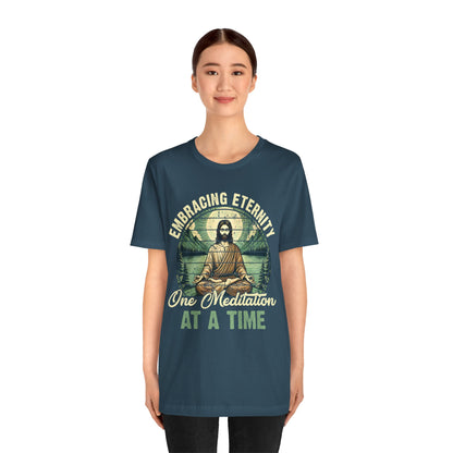 Embracing Eternity Shirt – Christian Yoga Jesus God Faith & Mindfulness Tee