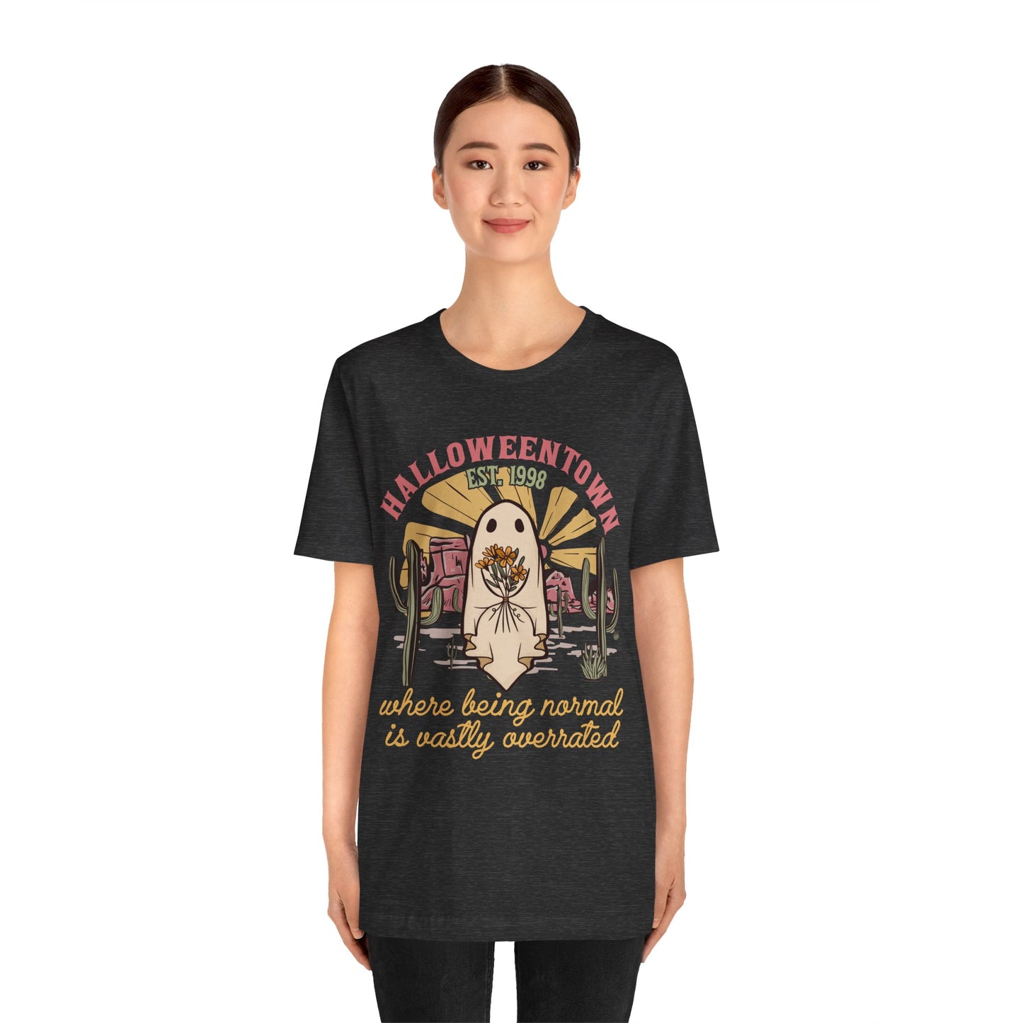 Halloweentown Est. 1998 Shirt – Retro Western Ghost Pumpkin Rodeo Tee
